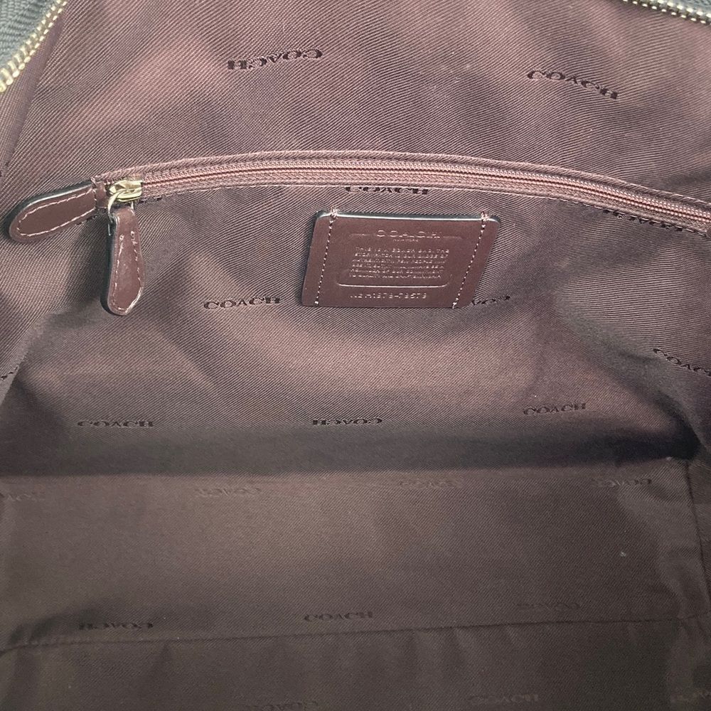 Coach 79579 Signature Jacquard Monogram Logo Tote:Shoulder Bag - Picture 9 of 10